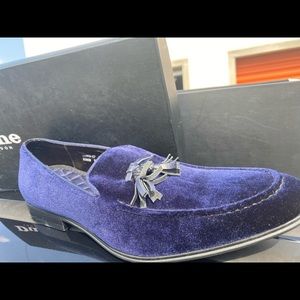 Blue loafers new never worn